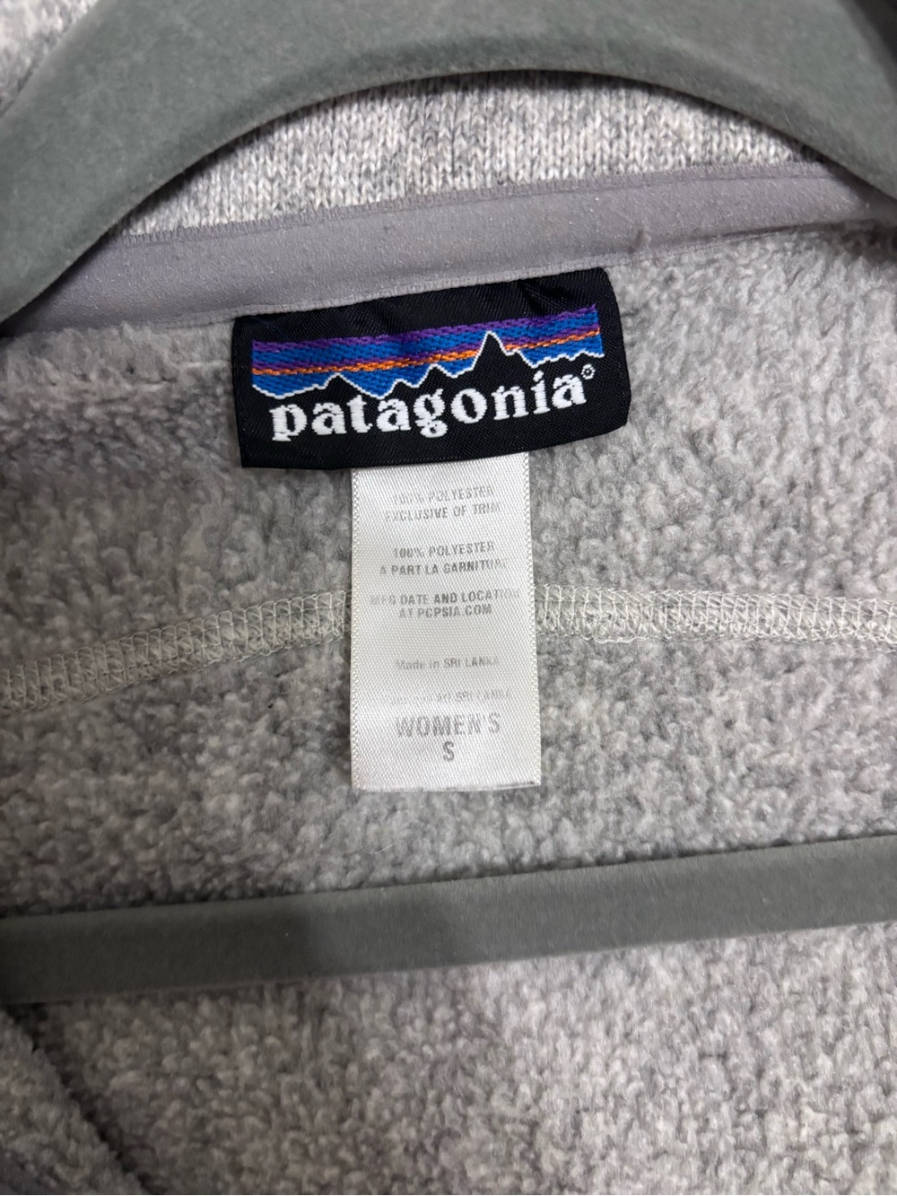 Patagonia Women's Better Sweater Fleece Vest - Light Gray - Picture 3 of 5